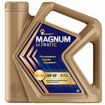 Rosneft Масло моторное синтетическое Magnum Ultratec SN/CF 5W-40 4л